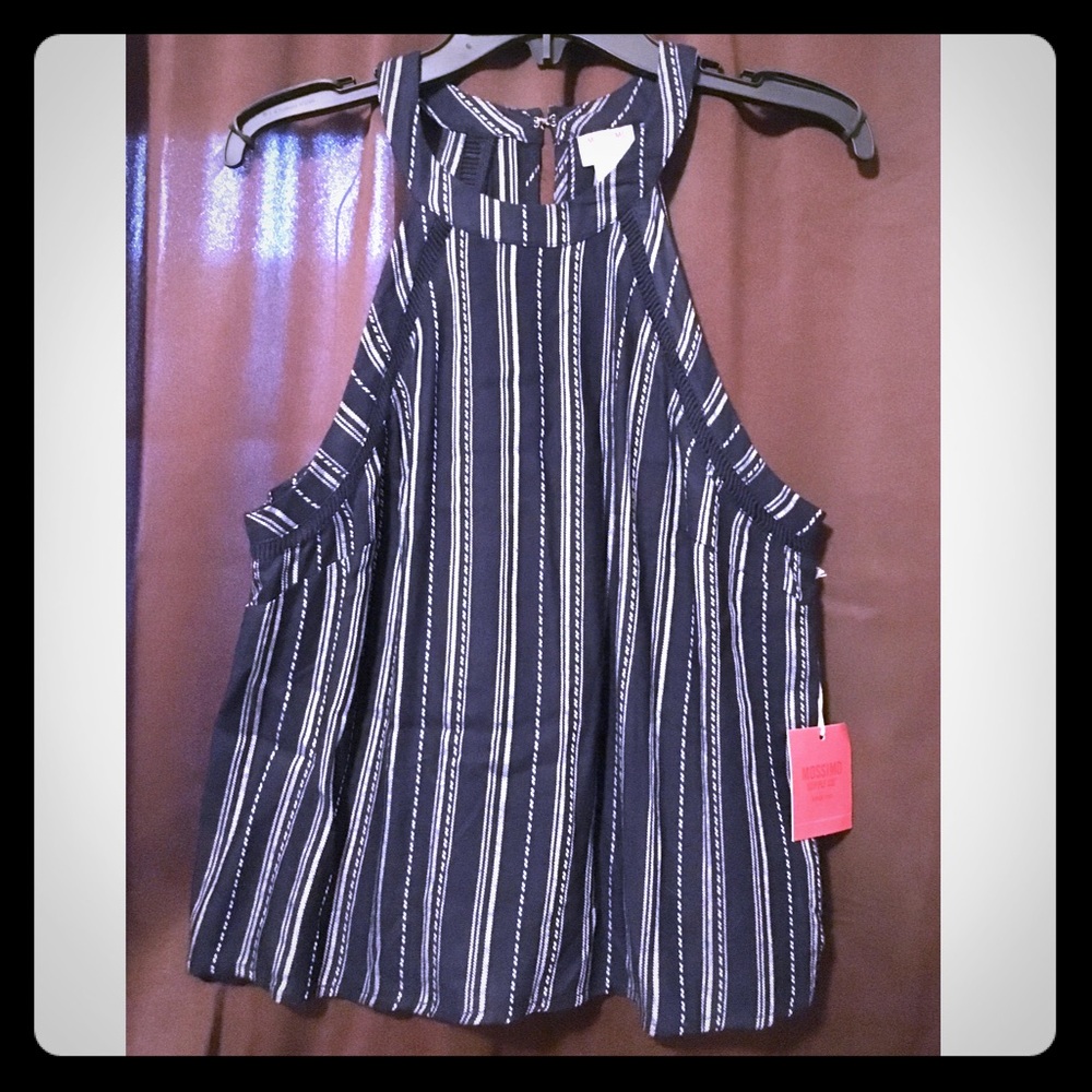 NEW Navy striped tank top